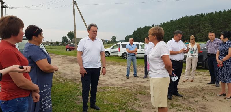 Валерий Лидин обсудил с жителями села Куракино исполнение их наказов