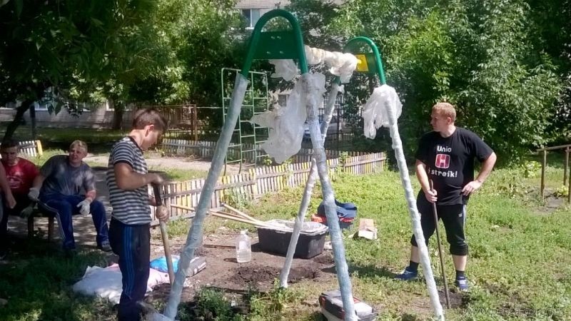 В Пензе за лето не установили ни одну детскую площадку