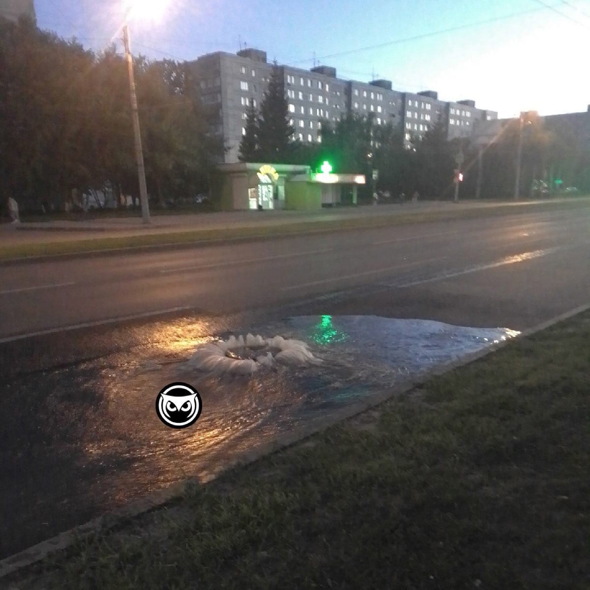 Стало известно о том, когда устранят "фонтан" в Арбеково