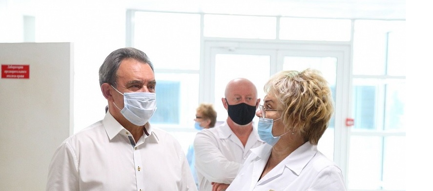 Валерий Лидин ознакомился с техническим состоянием клинического центра крови