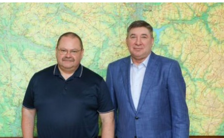 Олег Мельниченко встретился с двукратным олимпийским чемпионом Александром Кожевниковым