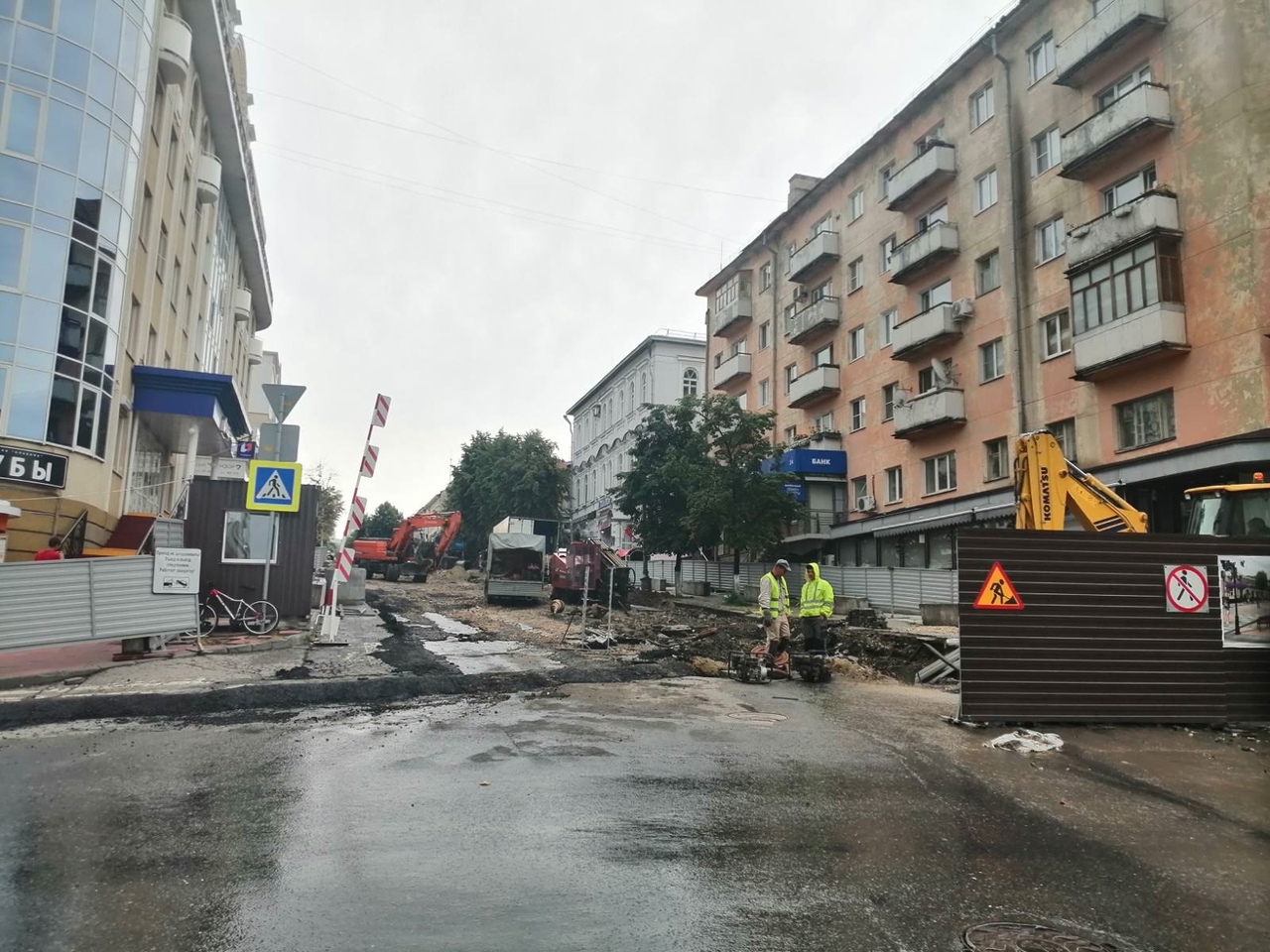 Реконструкция улицы Московской, возможно, будет идти круглосуточно