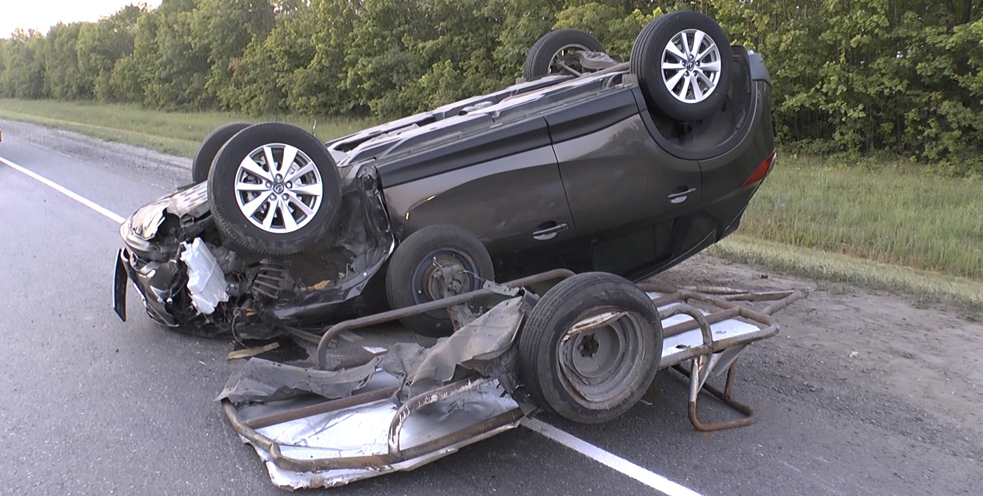 В Пензенской области В ДТП на М-5 погибли водитель и пассажир мотоблока
