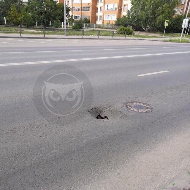 В Пензе назвали точное число провалов на дороге