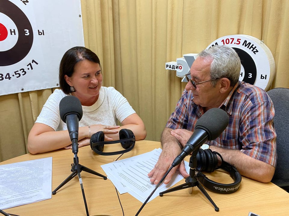 Ольга Чистякова рассказала о помощи семьям в эфире радио «Эхо Пензы»