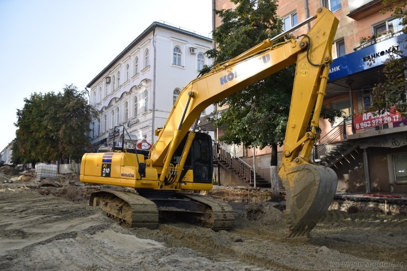 В мэрии рассказали о ходе реконструкции верхней части улицы Московской