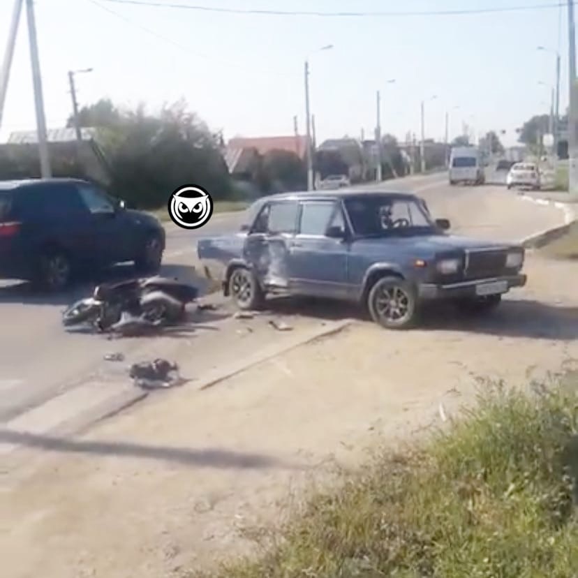 Стало известно о состоянии сбитого в Бессоновке водителя скутера