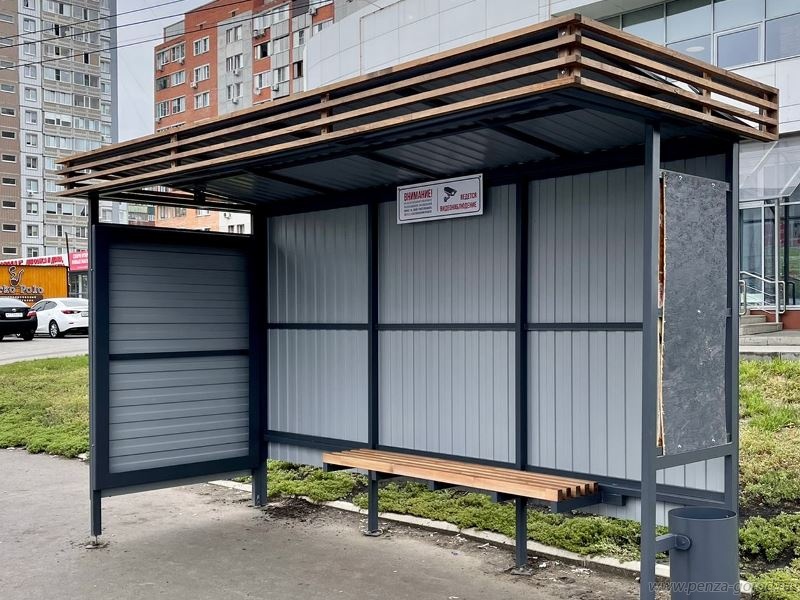 В пензенской мэрии обещают смонтировать остановочные павильоны до сезона дождей