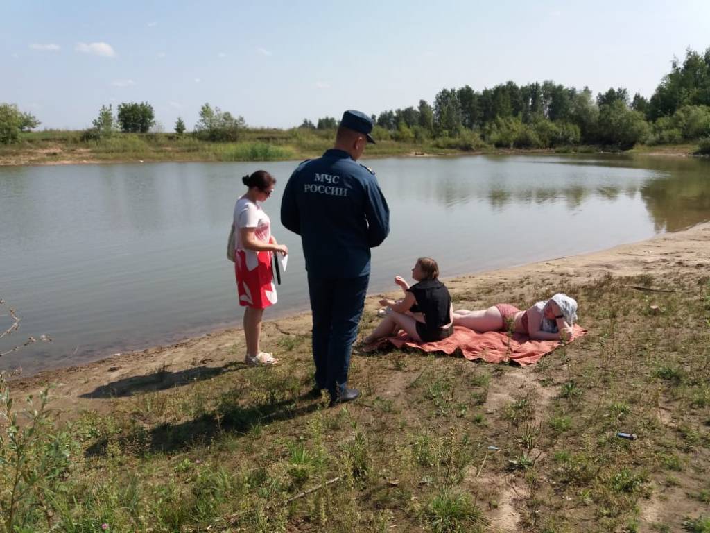 Пляжи Сердобска продолжает посещать полиция