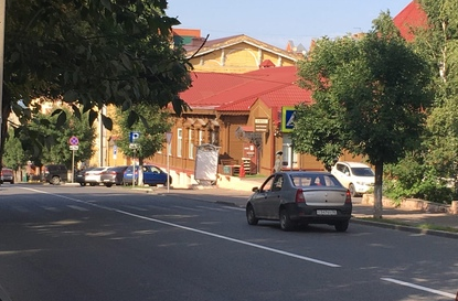 Пензенцы просят обновить пешеходный переход возле школы