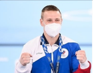 Пензенец Денис Аблязин завоевал серебро в опорном прыжке на Олимпиаде в Токио