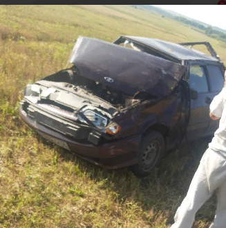 Под Пензой легковой автомобиль на скорости выехал за пределы проезжей части