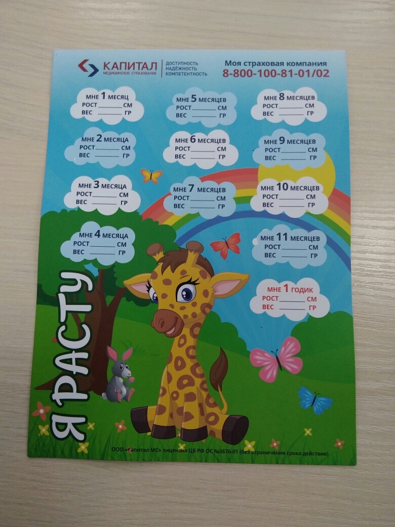 Пензенский филиал ООО «Капитал МС» приглашает оформить полис ОМС новорожденному