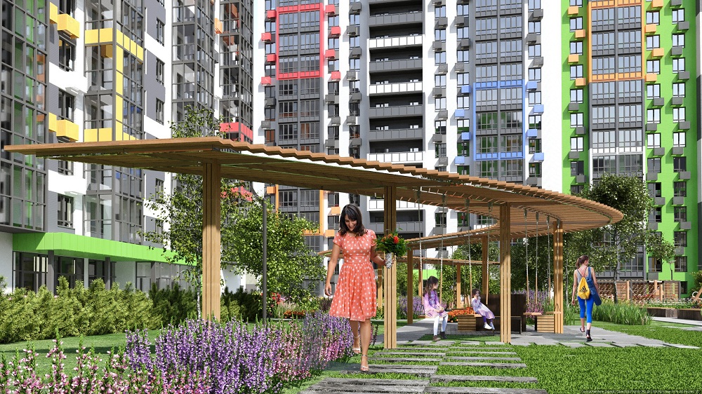 Зеленый двор в Спутнике: для экологичной и безопасной жизни