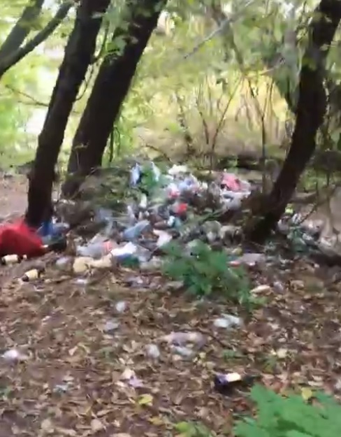 В Ахунах изгадили побережье Суры