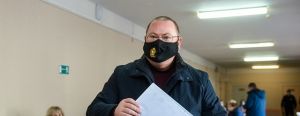 Одним из первых в Пензенской области проголосовал Олег Мельниченко