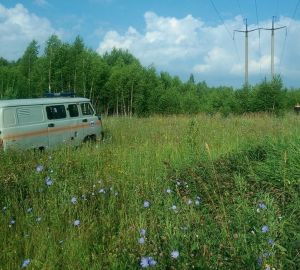 В Пензенском районе спасатели нашли заблудившуюся женщину