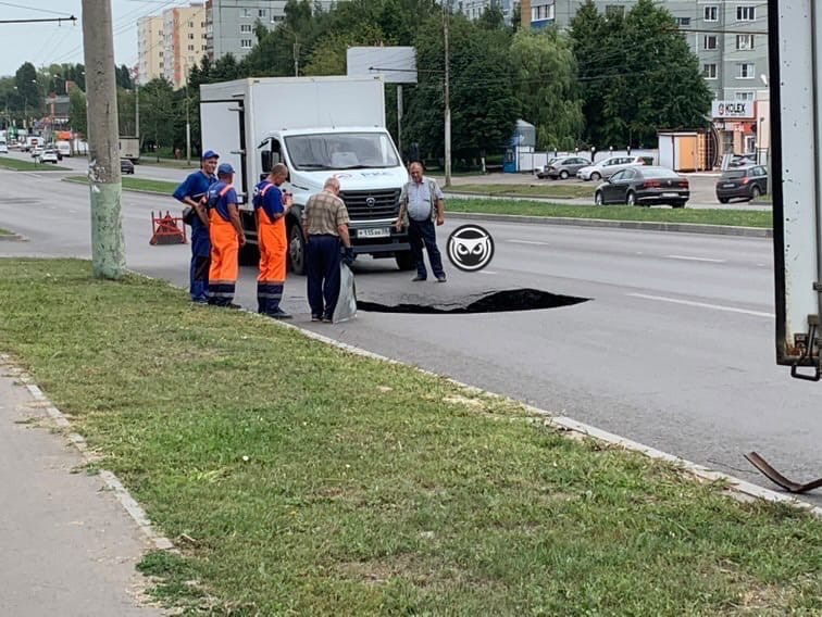 Пензенцы опасаются очередного появления провала у ТЦ «Олимп»