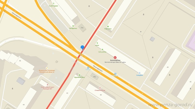 В Пензе перекроют одну из центральных дорог