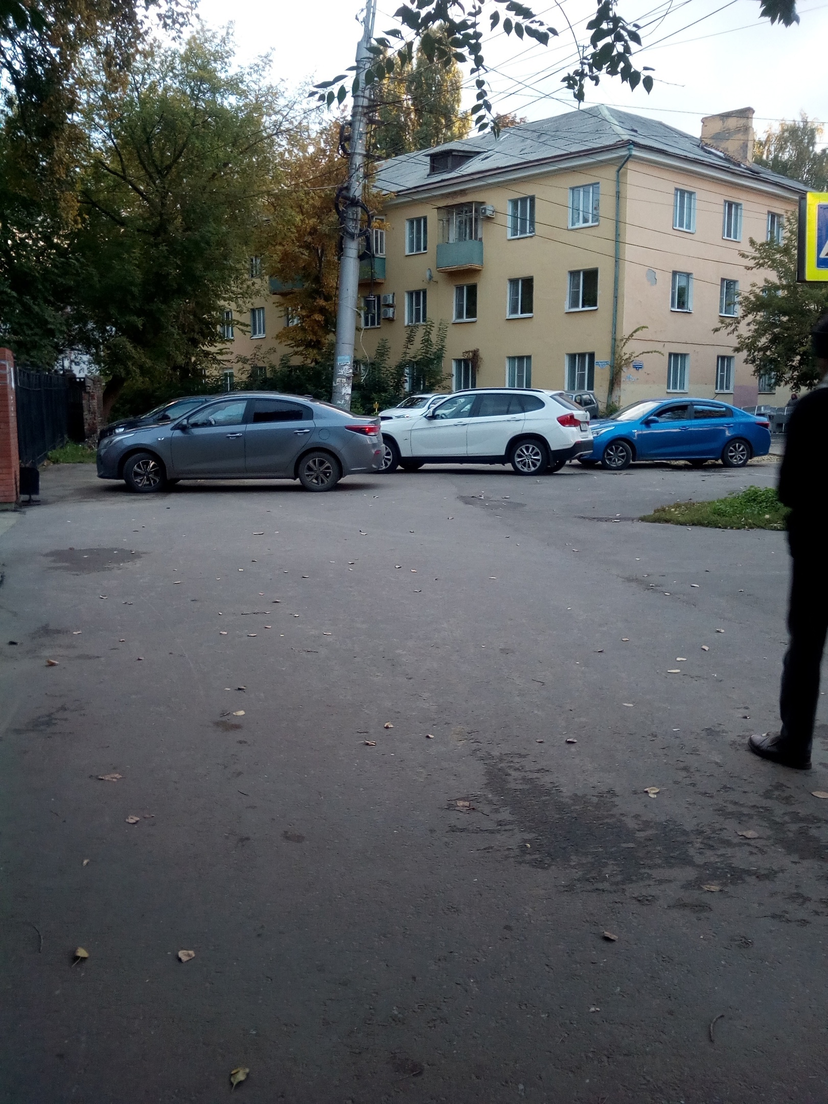 Жители улицы Крупской потребовали вернуть им бордюры