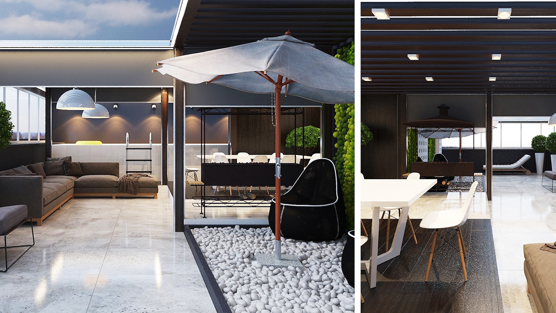 У самых больших квартир в Спутнике есть выход на кровлю