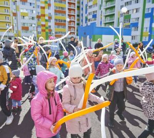 Праздники двора от «Термодома» продолжают объединять жителей Спутника