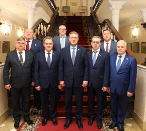 Валерий Лидин встретил делегацию высокопоставленных гостей из Совета Федерации