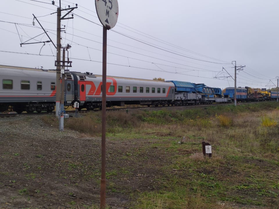 Движение поездов после аварии под Лунино восстановлено. Видео
