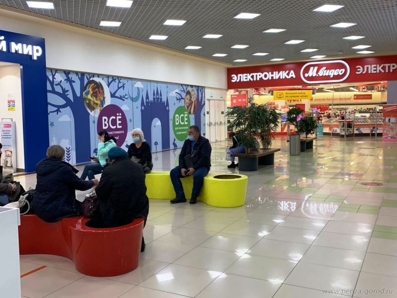 В пензенских торговых центрах улучшили условия для желающих вакцинироваться