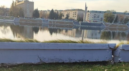 Пензенцы сообщают о развале конструкций набережной Суры