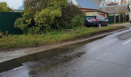 Пензенцы сообщили о подтоплении на улице Мереняшева