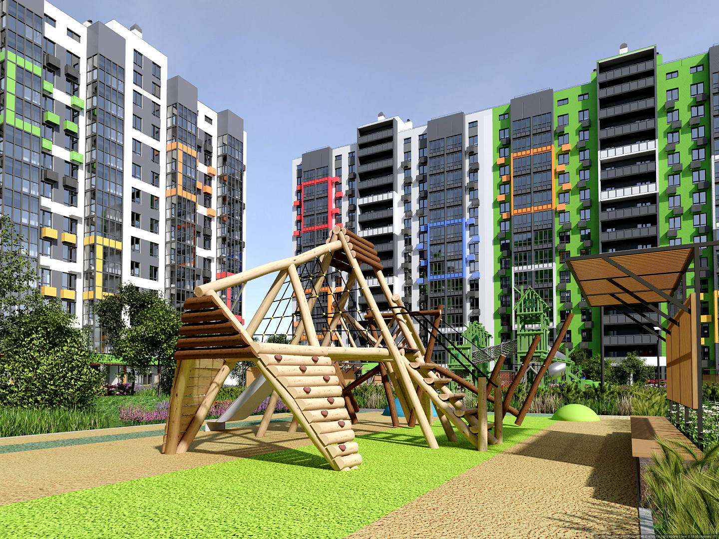 «Зеленый двор» в Спутнике: экологично, интересно, удобно