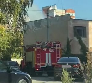 Пензенцы сообщили о пожаре в Арбеково
