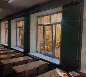 В ряде школ Кузнецка установлены новые окна