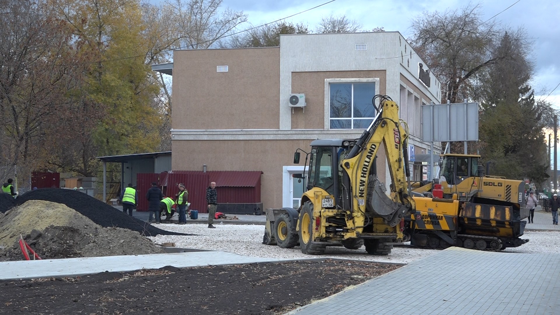 Благоустройство в центре Кузнецка идет с отставанием от графика