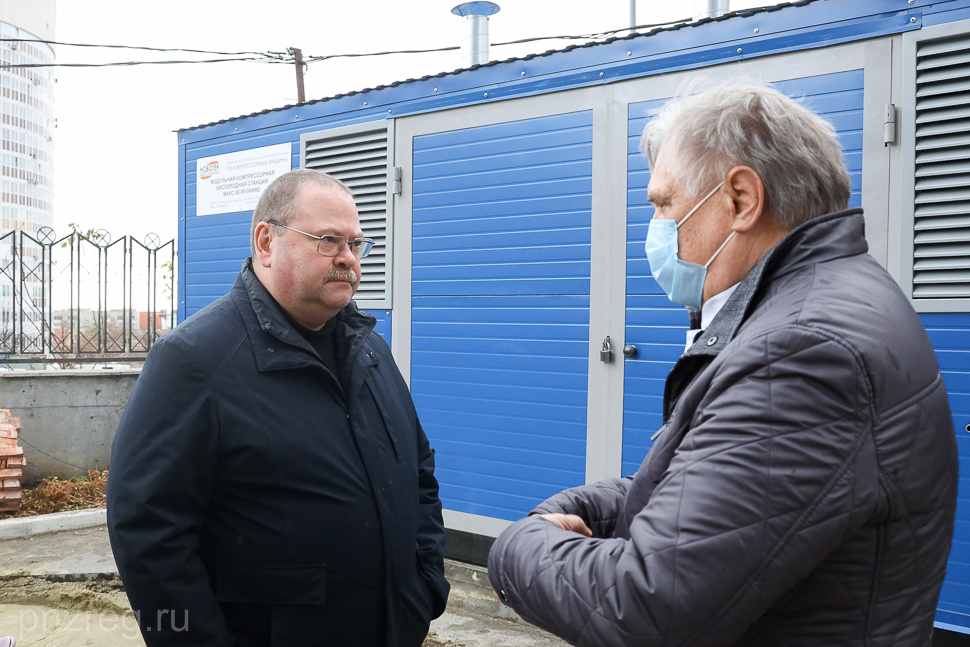 Олег Мельниченко назвал условие, при котором пациентов Пензенской области смогут полностью обеспечить кислородом