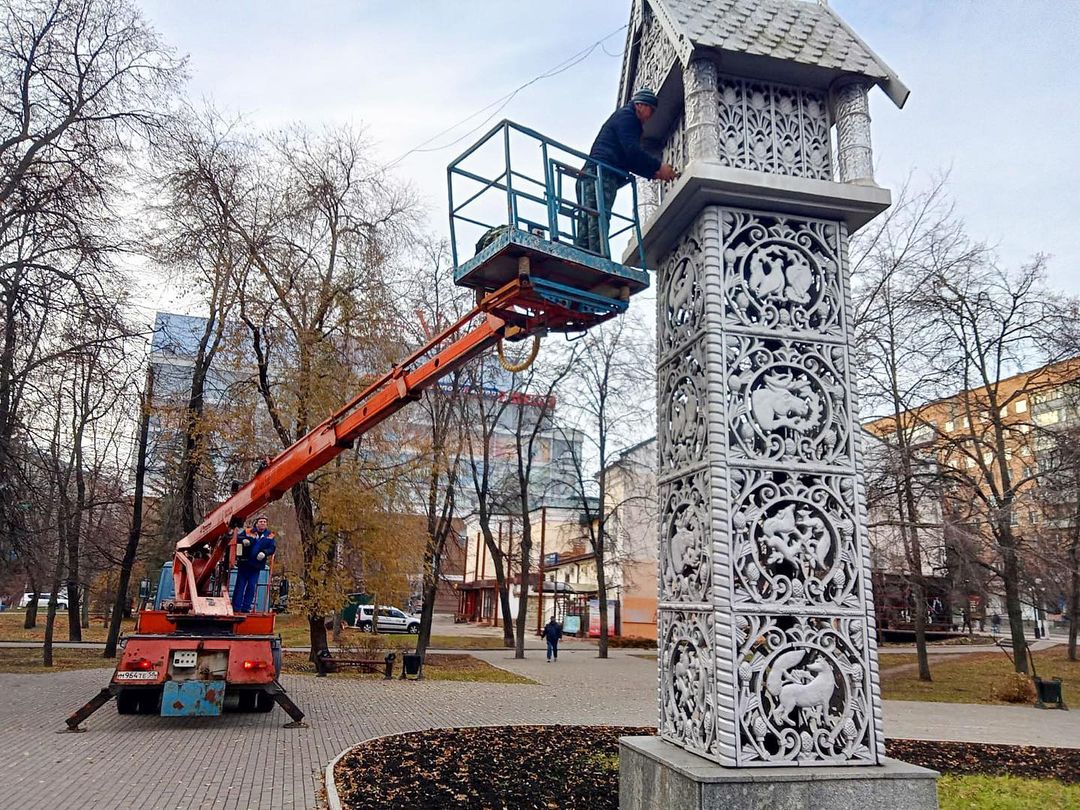 В Пензе отремонтировали часы «Кукушка»