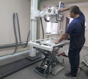 В Сердобской больнице устанавливают новое рентгенодиагностическое оборудование