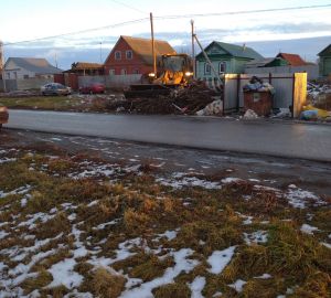 В Сердобском районе убрали несанкционированную свалку