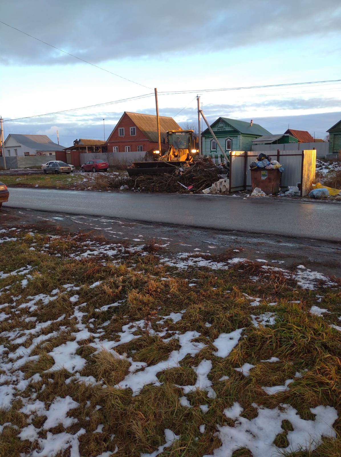 В Сердобском районе убрали несанкционированную свалку
