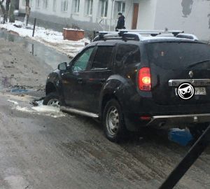 В Пензе на улице Беляева автомобилистов поджидает ловушка