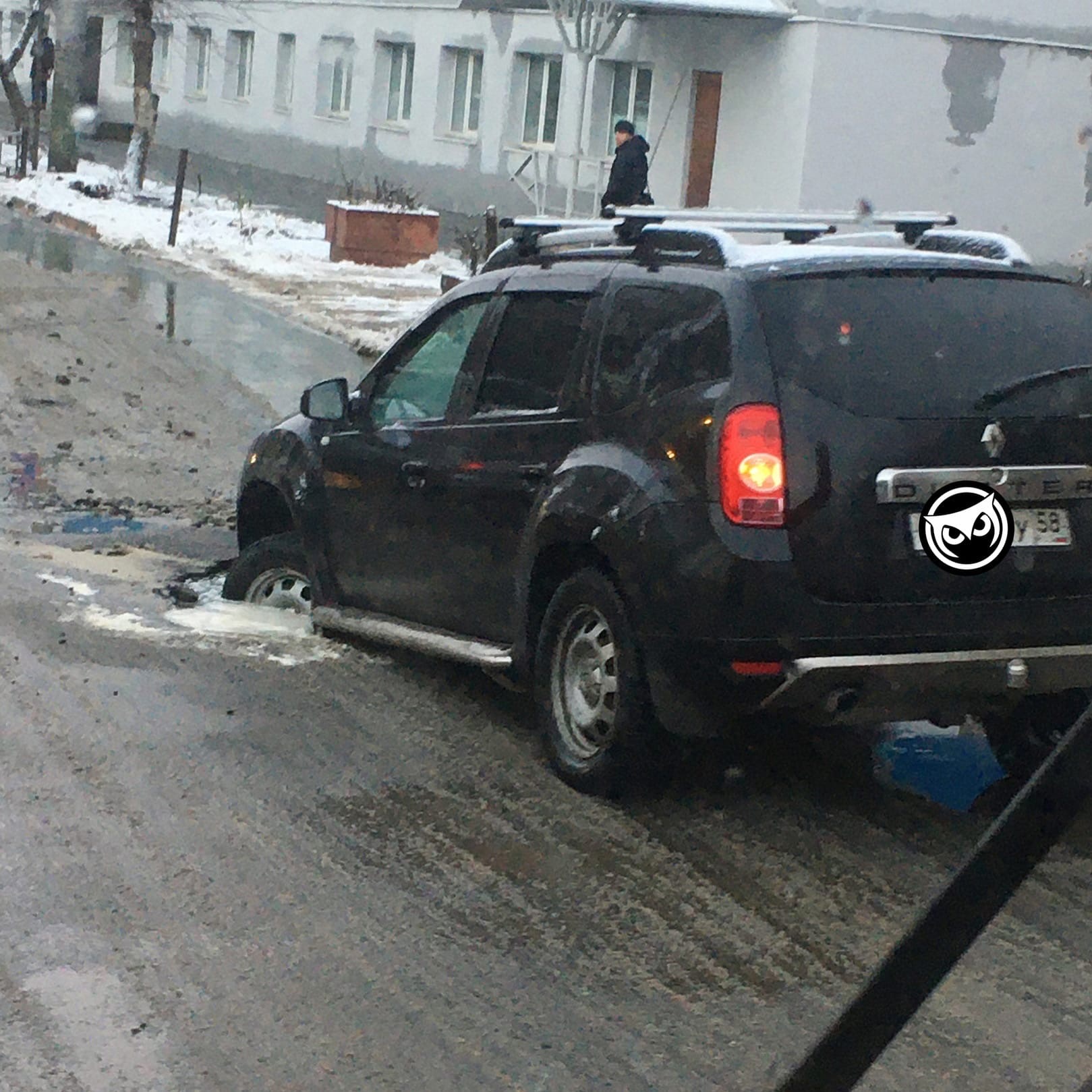 В Пензе на улице Беляева автомобилистов поджидает ловушка