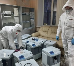В Пензенскую область привезли 400 кислородных концентраторов для пациентов с COVID