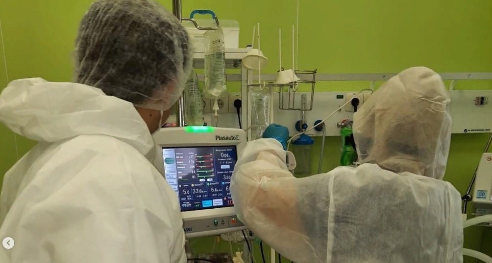 В КИМе появился новый аппарат для лечения тяжелых пациентов с COVID