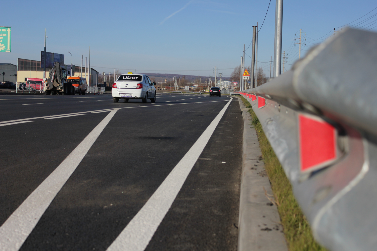 Дорогу в Терновке построят на год раньше планового срока