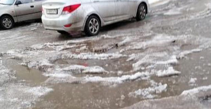 Пензенских автомобилистов предупредили об опасности на дворовой территории