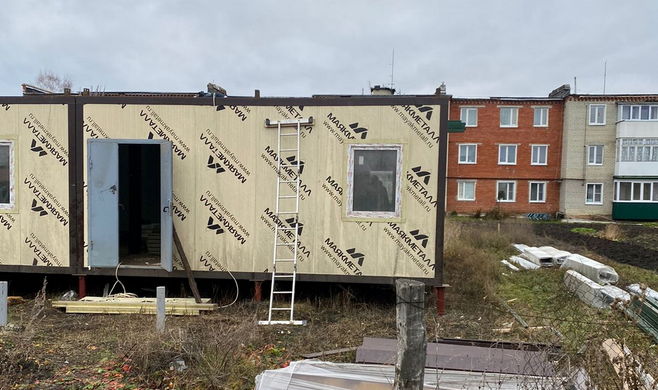 В Сердобском районе возводят современную модульную амбулаторию