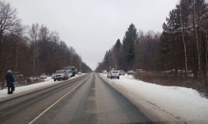 Большое скопление полиции в Никольском районе связано с поиском пенсионера