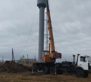 В Сердобском районе закончили ремонт водонапорной башни