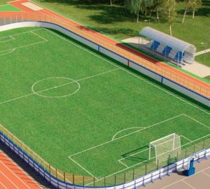 В Пензенском районе строят новое спортсооружение